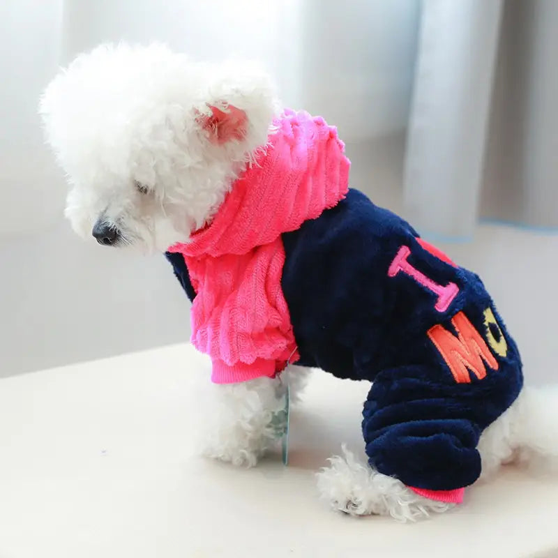 I Love Mama Adorable Dog Sweater
