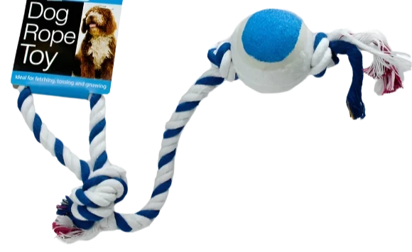 18 IN ROPE TENNIS BALL TOY