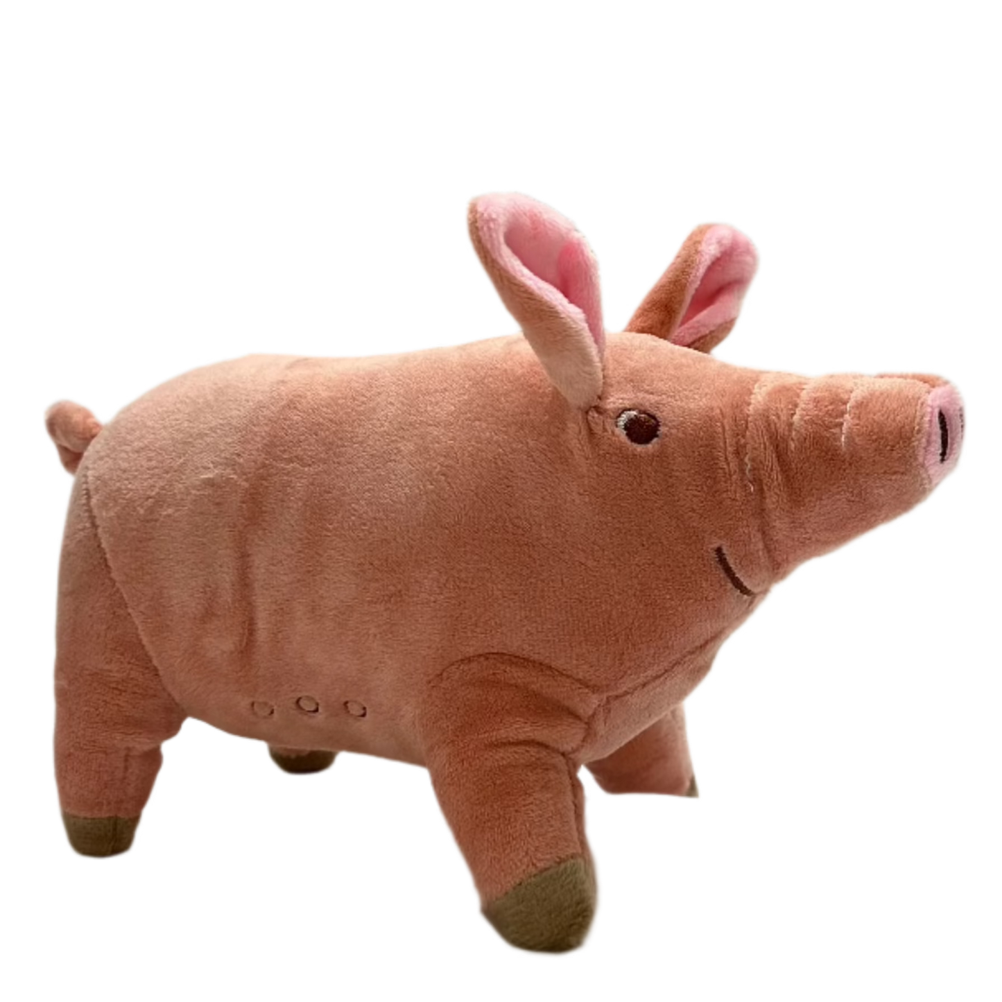 PLUSH PIG DURABLE SQUEAKY DOG TOY