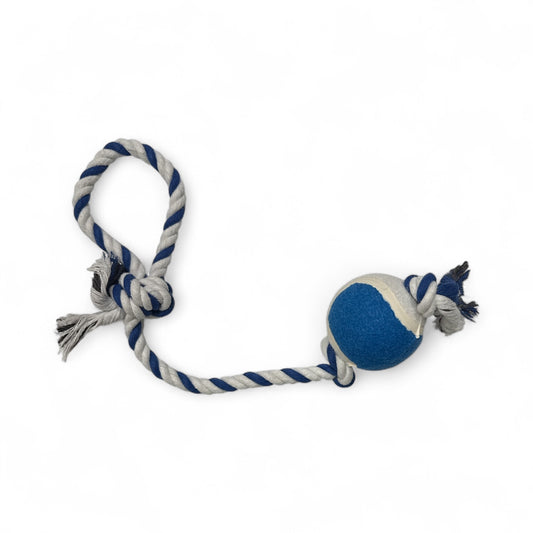 18 IN ROPE TENNIS BALL TOY