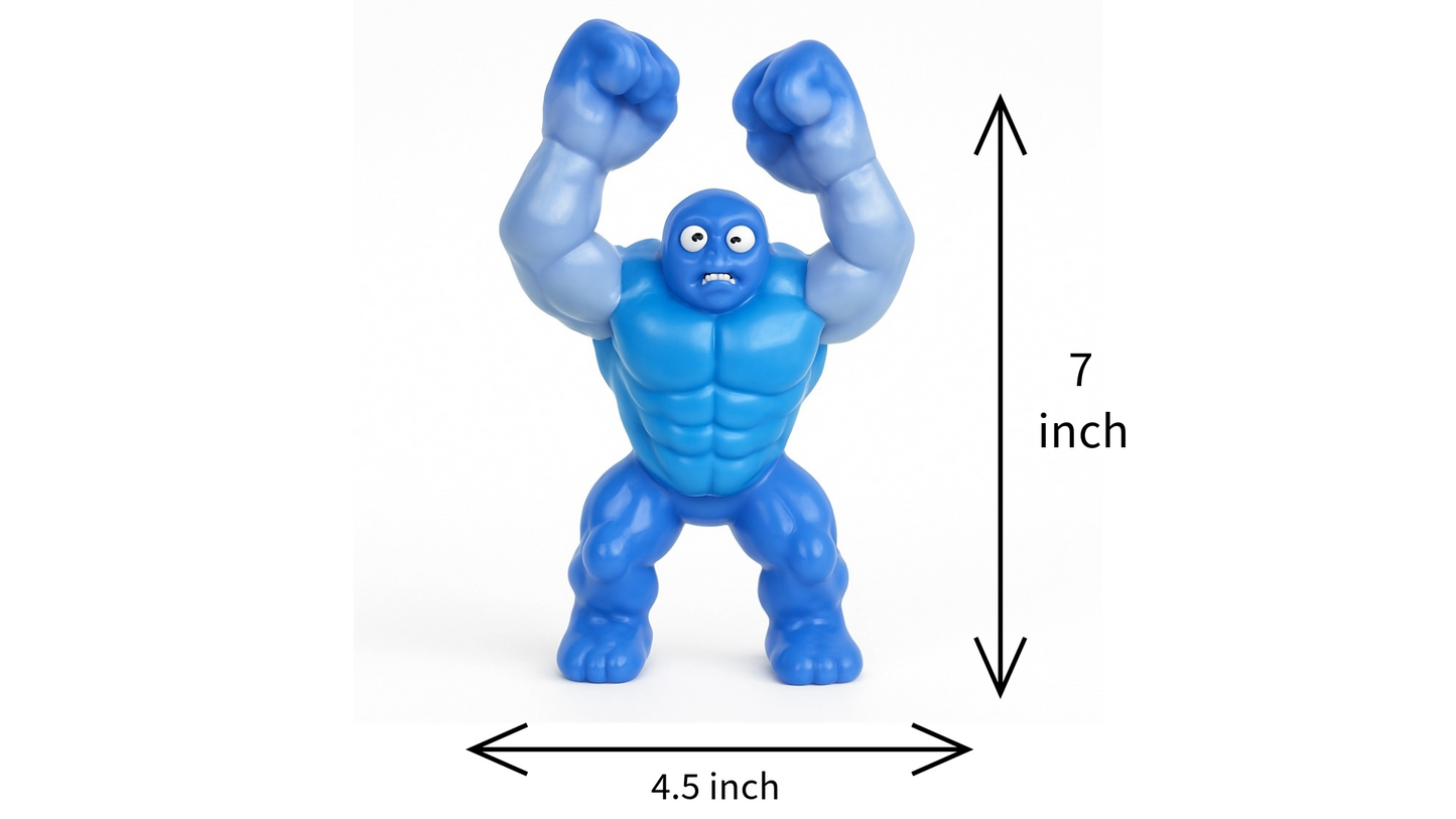 Indestructible Squeaky Gorilla Dog Toy – For Heavy Chewers