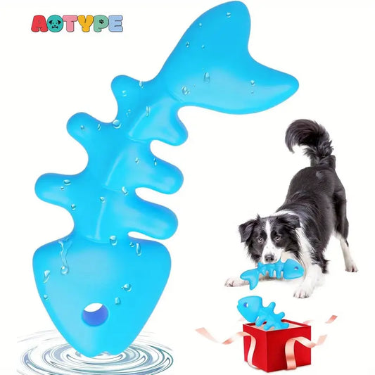 Indestructible Tough Nylon Fish Bone Dog Toy – Perfect For Heavy Chewers