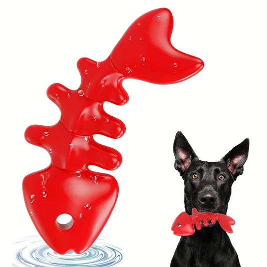 Indestructible Tough Nylon Fish Bone Dog Toy – Perfect For Heavy Chewers