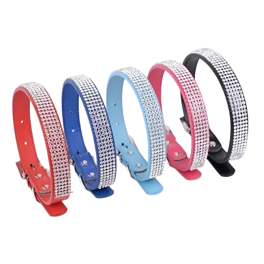 GLAM RHINESTONE PET COLLAR