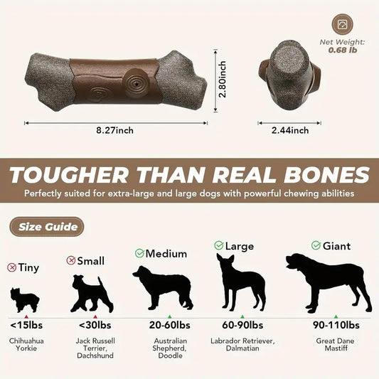 Tough Chew Toy with Coffee Wood Calm