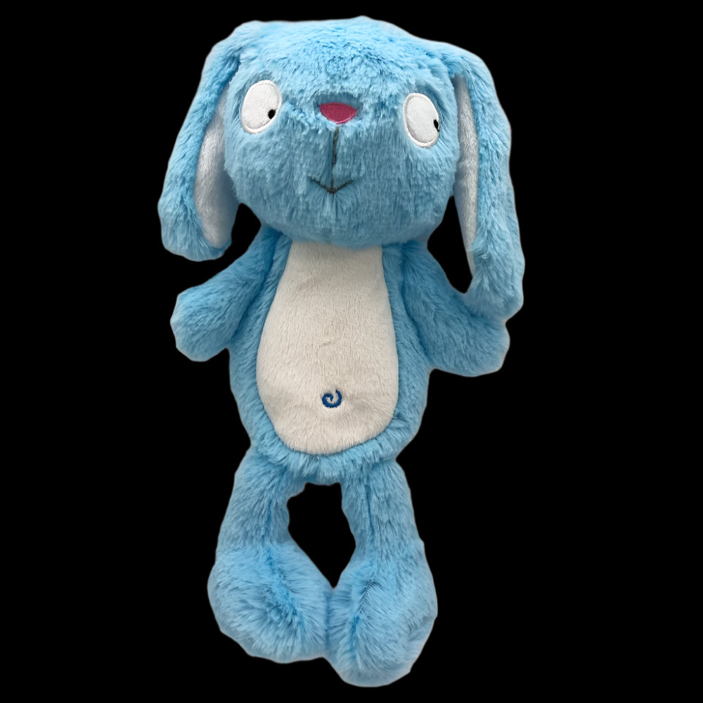 LULUBELLES BY HUXLEY AND KENT POW-ER SLAPPIES BETTY BUNNY DURABLE DOG TOY