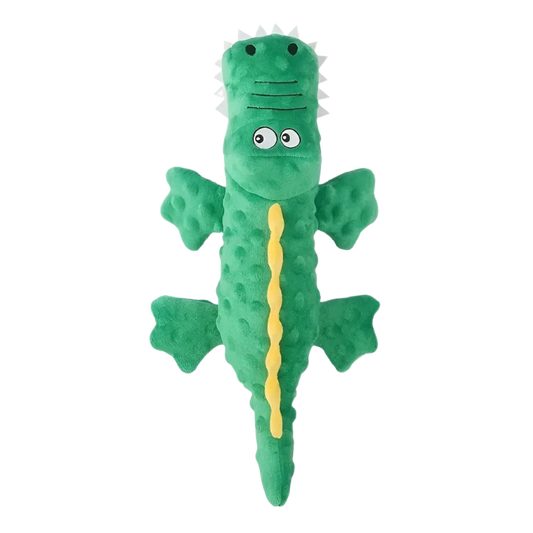 CROCODILE SQUEAKY PLUSH TOY