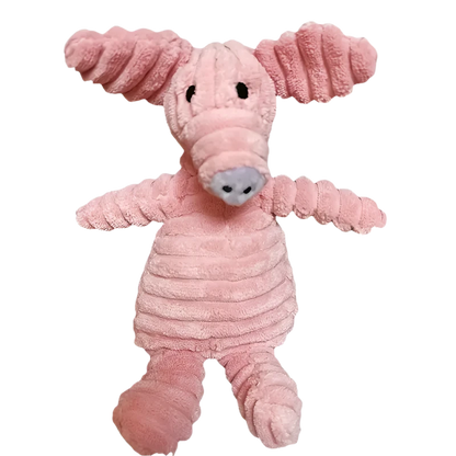 PINK PIG PLUSH DOG TOY