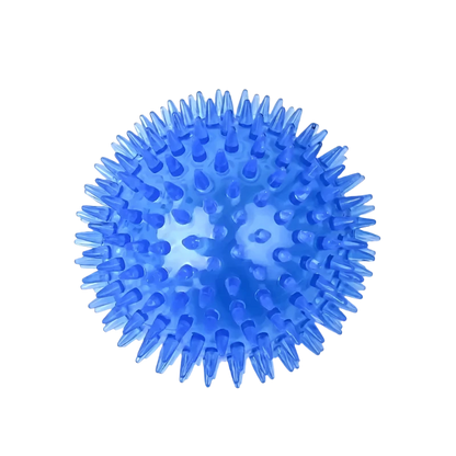 INTERACTIVE DURABLE DOG SQUEAKY BALL