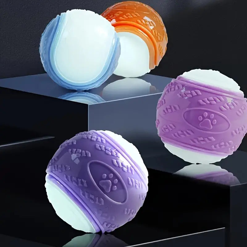 TEXTURED BALL DOG TOY