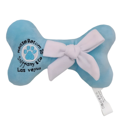 Sniffany Plush Bone with Bowtie