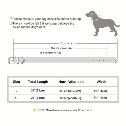 Sparkly Rhinestone Dog Collars For Medium And Large Dogs