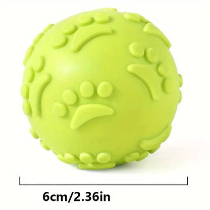 3-Pack Squeaky Rugby Dog Chew Toy