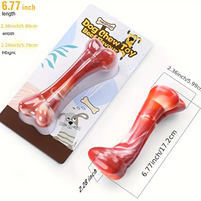 Beef Bone Realistic Anxiety Chew Toy