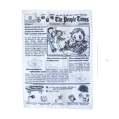 DURABLE CRINKLE PAPER DOG TOY
