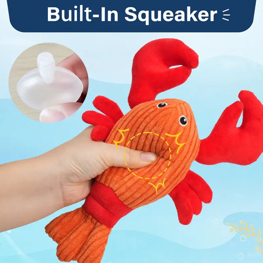 Plush Squeaky Crinkle Toys – Fun & Teething Relief for Dogs