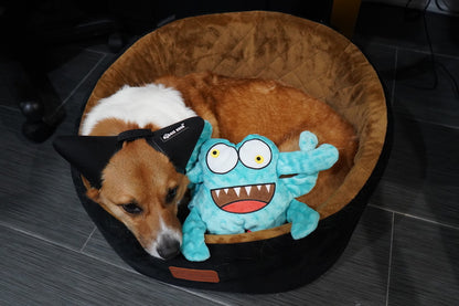 HAPPY MONSTER PLUSH DOG TOY