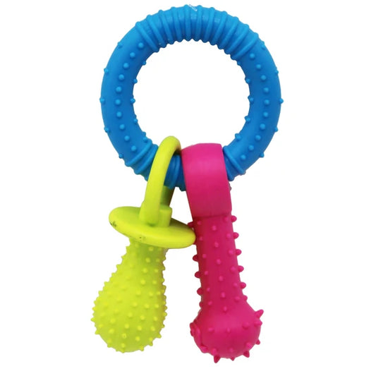 Fun Pet Chew Toy on a Ring