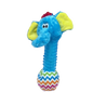 STUFFED ELEPHANT SQUEAKY CHEW BALL