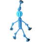 BOY 18 INCH BLUE KNOTTED ROPE DOG TOY