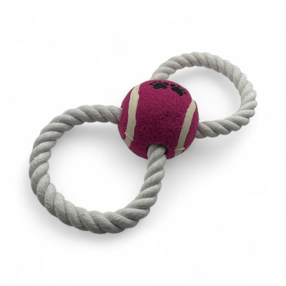 Figure 8 Rope and Ball Dog Toy
