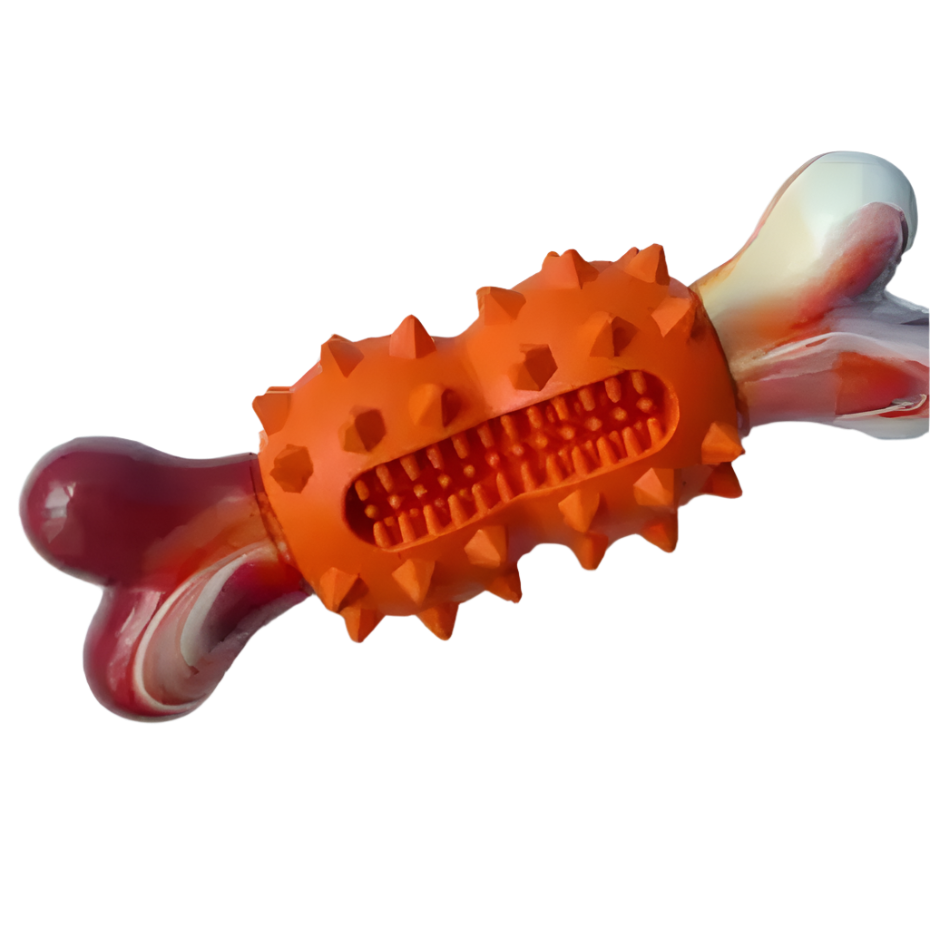 INDESTRUCTIBLE TOUGH RUBBER BONE