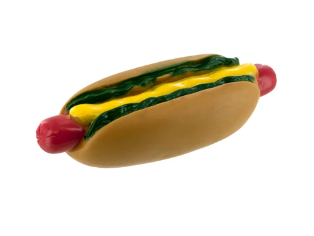 Interactive Meat Lovers Hot Dogs Squeaky Dog Toy