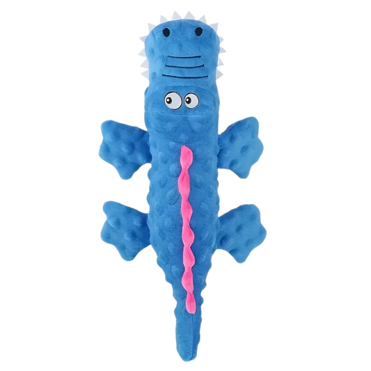 CROCODILE SQUEAKY PLUSH TOY