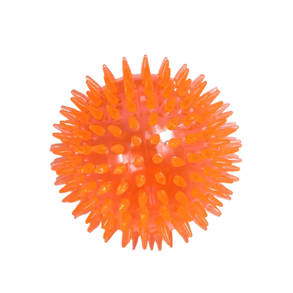 INTERACTIVE DURABLE DOG SQUEAKY BALL
