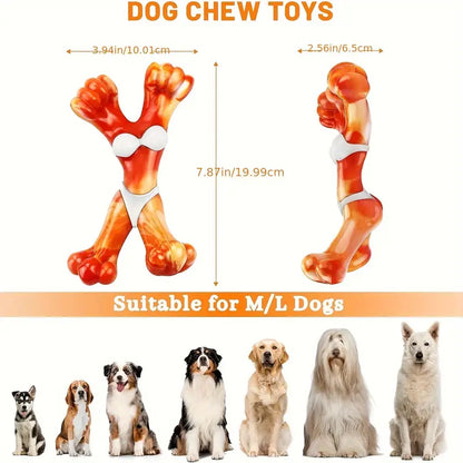 Catwoman Coffee Blend & Flame Color Dog Chew Toy – Heavy-Duty, Toy for Aggressive Chewers