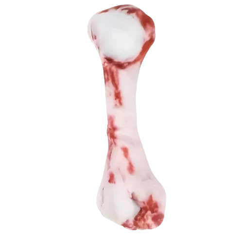 Realistic Bloody Bone Squeaker Toy