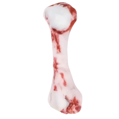 Realistic Bloody Bone Squeaker Toy