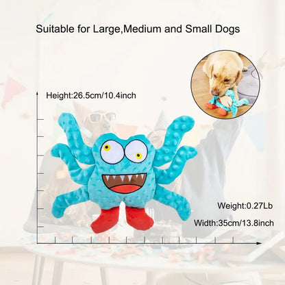 HAPPY MONSTER PLUSH DOG TOY