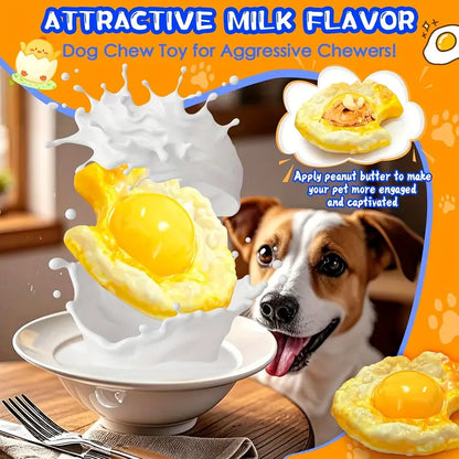 Tough Nylon Indestructible Egg Design Chew Toy For Aggressive Chewers