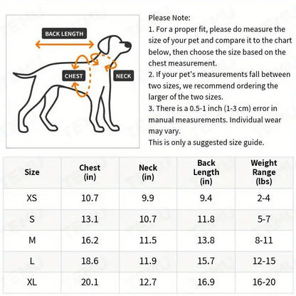 Cute Waterproof Pet Raincoat For Small Dogs
