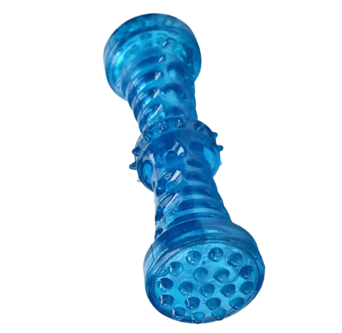 Squeaky Dog Toys for Aggressive Chewers - Blue - Doggie Hush
